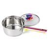 Kitchen 20PCS Iridescent Stainless Steel Cookware Set