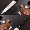 Steak Knife, Cookit 8Pcs Steak Knife Set Stainless Steel Serrated Steak Knife Dinner Knife for Home